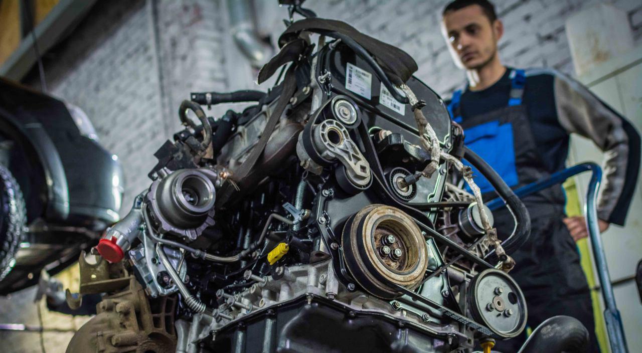 Замена двигателя Toyota Camry XV30 в Ростове-на-Дону